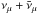 \hbox{$\nu_\mu +\bar{\nu}_\mu$}