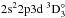 \hbox{$\rm 2s^22p3d~^3D_3^\circ$}