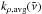\hbox{$k_{\rho,\text{avg}}(\nut)$}