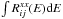 \hbox{$\int R^{xx}_{ij}(E){\rm d}E$}