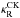 \hbox{$\kappa_{\rm{R}}^{\rm{CK}}$}
