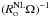 \hbox{$(R_{\rm o}^{\rm NL}\Omega)^{-1}$}