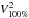 \hbox{$V^2_{100\% }$}