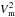 \hbox{$V^2_{\rm m}$}