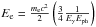 \hbox{$E_{\rm e}=\frac{m_{\rm e}c^{2}}{2}\left(\frac{3}{4}\frac{1}{E_{\gamma}E_{\rm ph}}\right)$}
