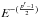 \hbox{$E^{-(\frac{p'-1}{2})}$}