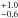 \hbox{$^{+1.0}_{-0.6}$}