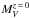 \hbox{$M^{z\,=\,0}_{V}$}