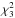 \hbox{$\chi_{3}^{2}$}