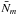 \hbox{$\bar N_m$}