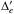 \hbox{$ \Delta'_e$}