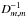 \hbox{$ D^{-1}_{m,m}$}