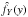 \hbox{$\hat{f}_Y(y)$}
