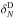 \hbox{$\delta_N^{\rm D}$}