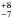 \hbox{$^{+8}_{-7}$}