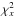\hbox{$ \chi^{2}_{x}$}
