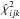 \hbox{$\hat{\chi}^{2}_{ijk}$}