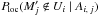 \hbox{$\Ploc(\Mp_j\not\in U_i \mid A_{i\comma j})$}