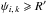 \hbox{$\psi_{i\comma k} \geqslant R'$}