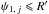 \hbox{$\psi_{1\comma j} \leqslant R'$}