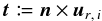 \appendix \setcounter{section}{1} \begin{equation} \vec t \coloneqq \vec n \times \uri \end{equation}