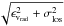 \hbox{$\sqrt{\epsilon_\mathrm{v_{rad}}^2+\sigma_\mathrm{los}^2}$}
