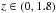 \hbox{$z\in\br{0,1.8}$}
