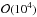 \hbox{${\cal O}(10^4)$}