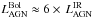 \hbox{$L_{\rm AGN}^{\rm Bol}\approx6\times\,L_{\rm AGN}^{\rm IR}$}