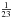 \hbox{$\frac{1}{23}$}