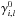 \hbox{$\gamma^{0}_{i,l}$}