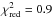 \hbox{$\chi^2_\mathrm{red}=0.9$}