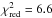 \hbox{$\chi^2_\mathrm{red}=6.6$}
