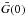 \hbox{$\bar{G}(0)$}