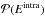\hbox{${\cal P}(\Eintra)$}
