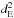 \hbox{$d^2_{\rm E}$}