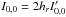 \hbox{$I_{0,0}=2h_{{r}}I^{\prime}_{0,0}$}