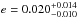 \hbox{$^{+0.063}_{-0.060}$}