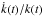 \hbox{$\dot k(t)/k(t)$}