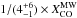 \hbox{$1/(4^{+6}_{-1})\times X_{\rm CO}^{\rm MW}$}