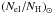 \hbox{$\zav{N_\text{el}/N_\text{H}}_\odot$}