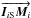 \hbox{$\overrightarrow{\vec { I}_{\it i\rm S}\vec{M}_i}$}
