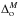\hbox{$\Delta^M_{\rm o}$}