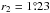 \hbox{$r_2 = 1\fdg23$}