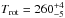 \hbox{$T_{\rm rot}=260_{-5}^{+4}$}