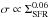 \hbox{$\sigma \propto \Sigma_{\rm SFR}^{0.06}$}