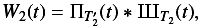 \begin{equation} W_2(t) = \Pi_{T'_2}(t) \ast {\mbox{III}}_{T_2}(t) , \end{equation}