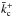 \hbox{$\bar{k}_{\rm c}^+$}