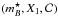 \hbox{$(\mstar, \xun, \col)$}