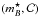 \hbox{$(\mstar, \col)$}